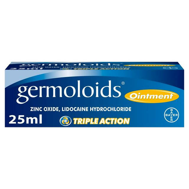 Germoloids Haemorrhoids Ointment 25ml - McGrocer
