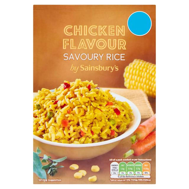 Sainsbury's Chicken Flavour Savoury Rice 105g