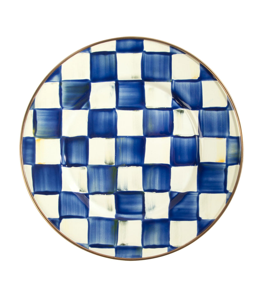 Royal Check Dessert Plate (20cm)