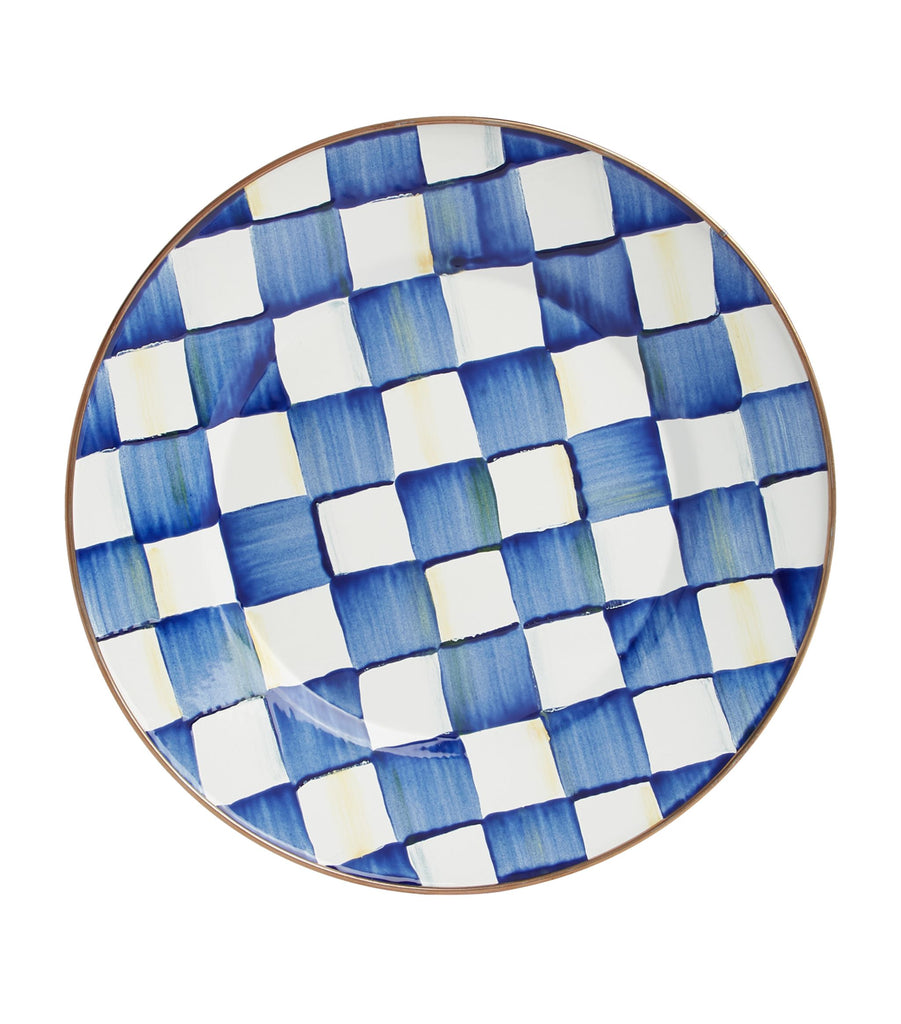 Royal Check Dinner Plate (25cm)