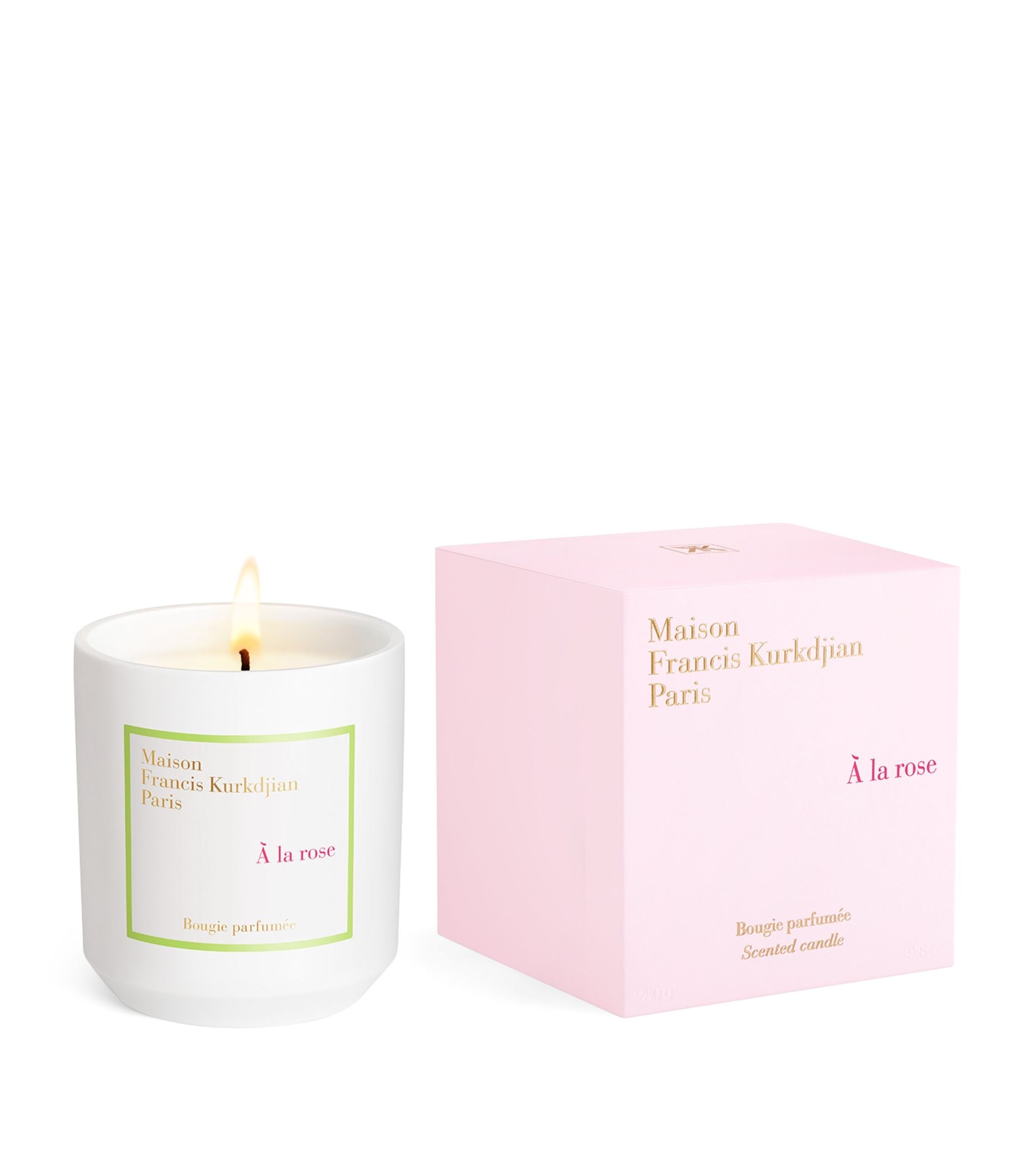 À la Rose Candle (280g) GOODS Harrods   