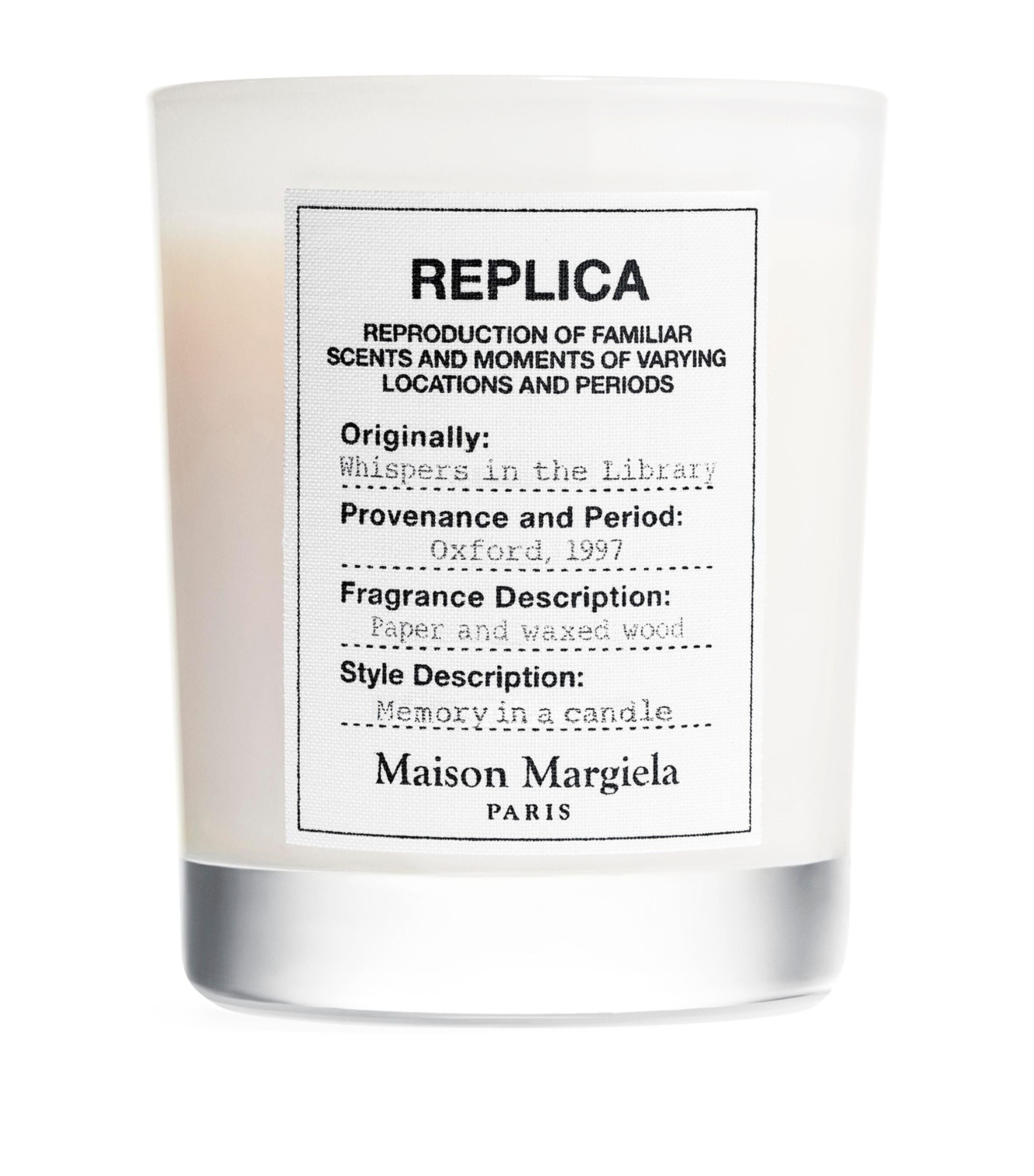 Mm Replica Whispers Candle 20 GOODS Harrods   