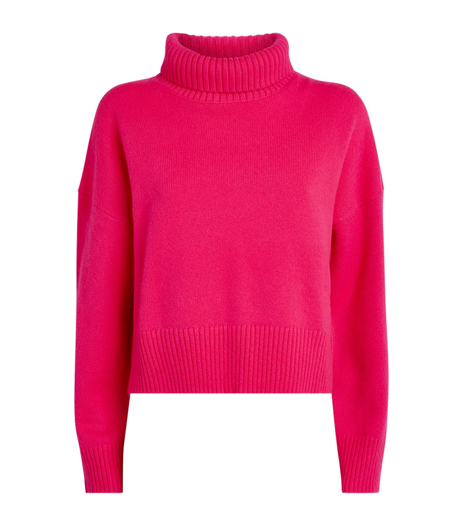 Cashmere-Blend Rollneck Sweater