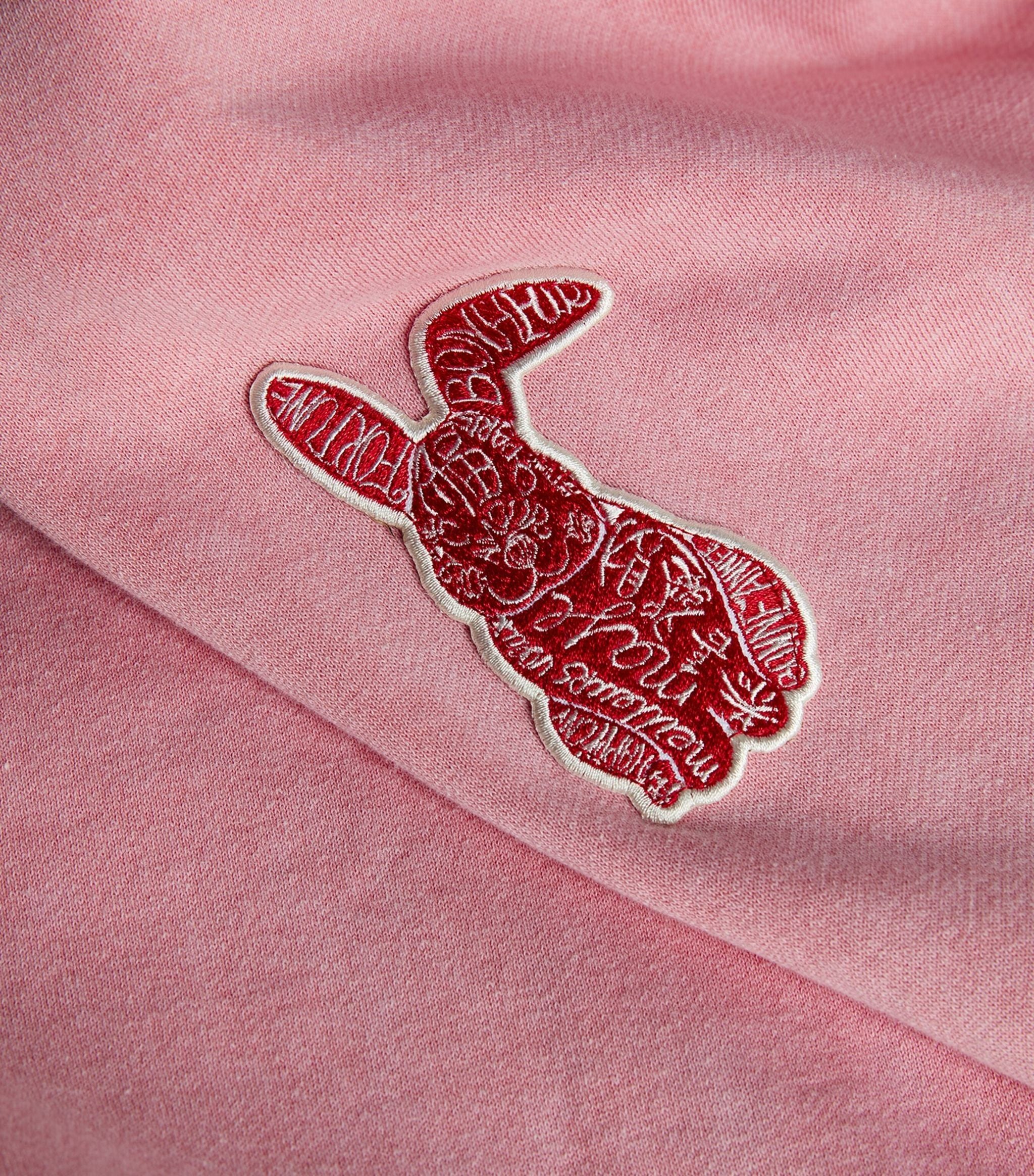 Cotton Rabbit Appliqué Hoodie GOODS Harrods   