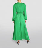 Ruched V-Neck Maxi Dress GOODS Harrods   