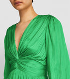 Ruched V-Neck Maxi Dress GOODS Harrods   