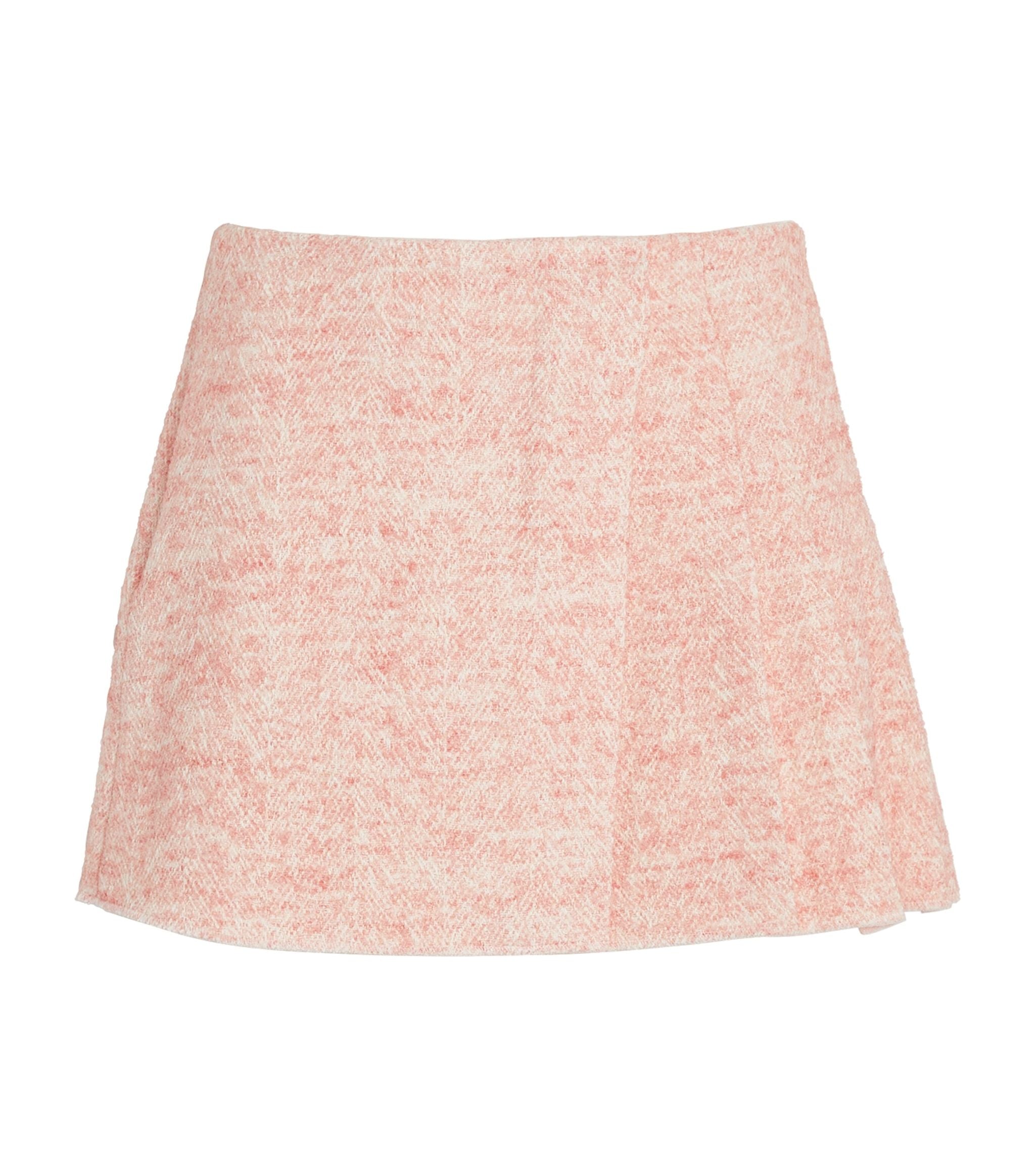 Tweed-Pleated Mini Skirt GOODS Harrods   