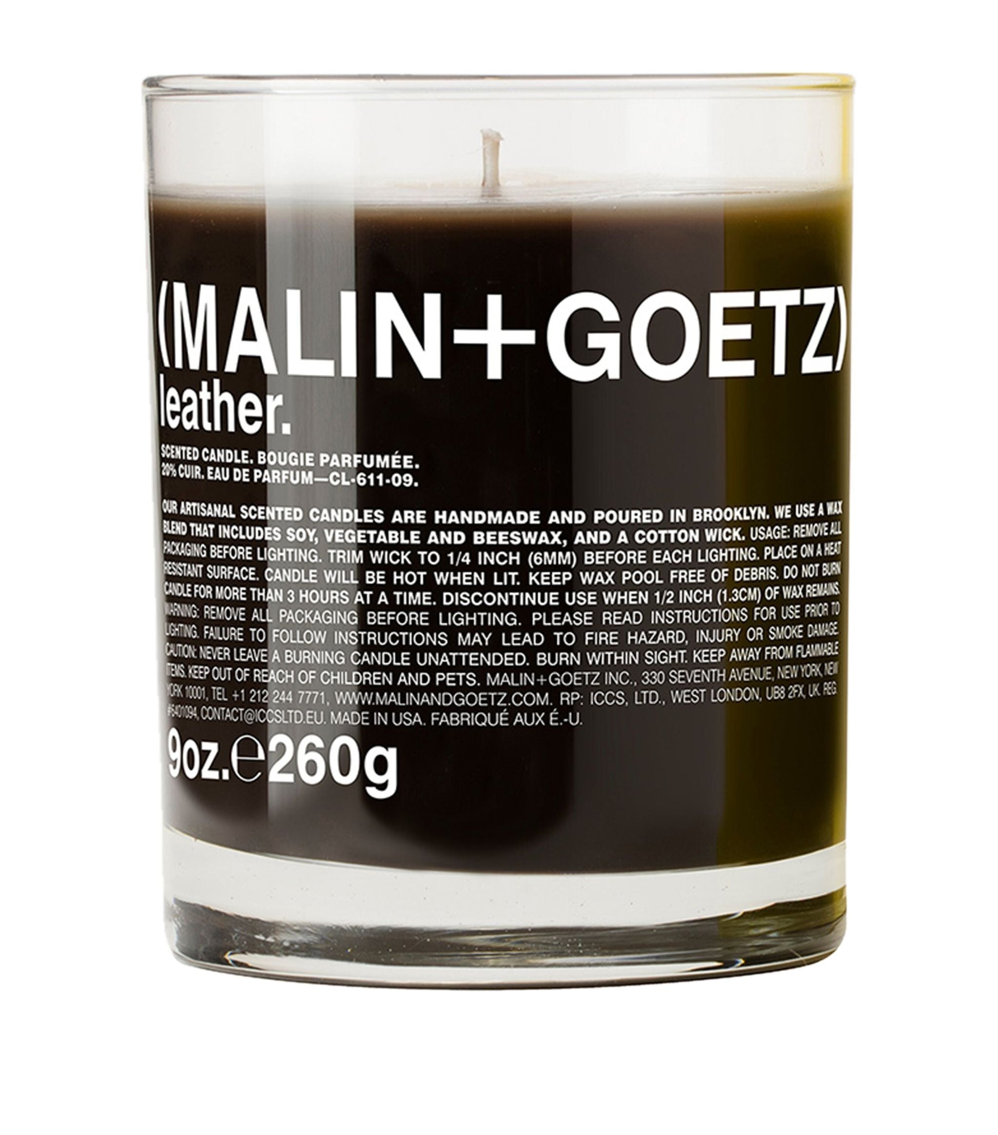 Leather Candle (260g) GOODS Harrods   