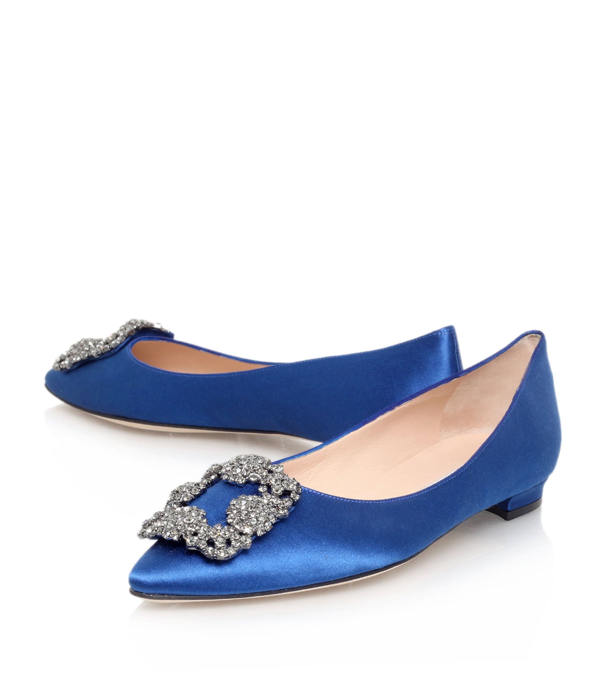 Satin Hangisi Flats GOODS Harrods   