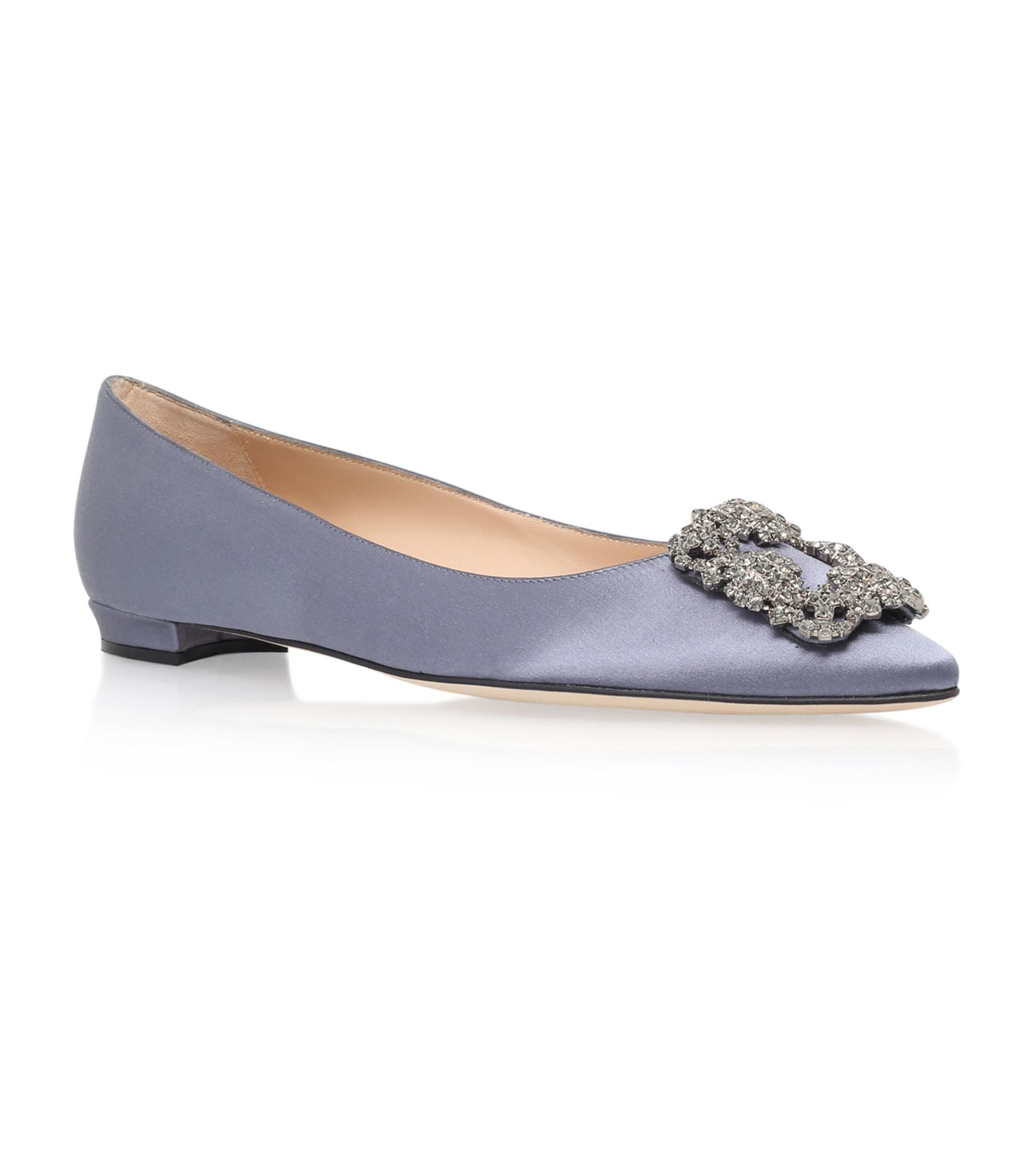 Satin Hangisi Flats GOODS Harrods   