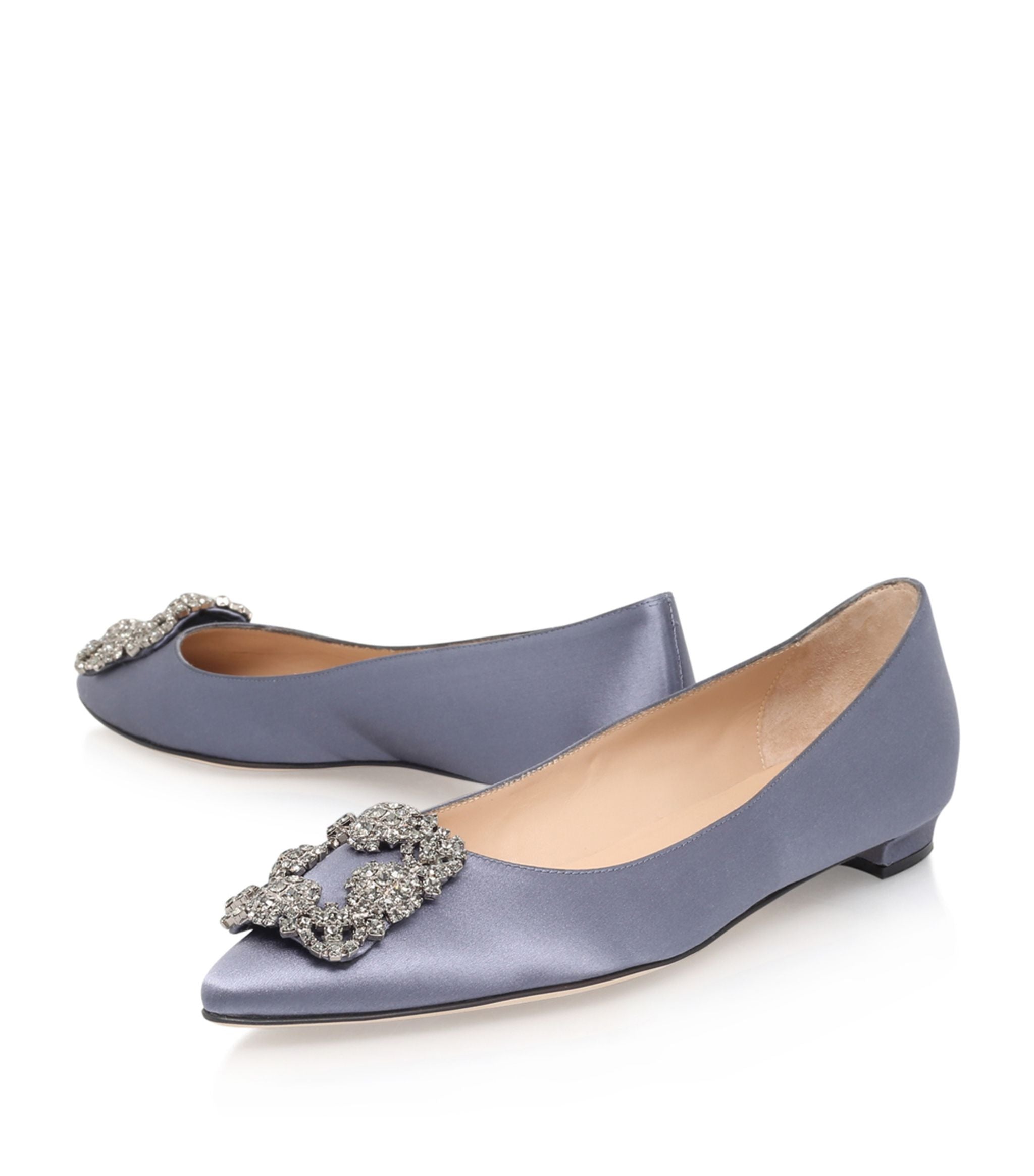 Satin Hangisi Flats GOODS Harrods   