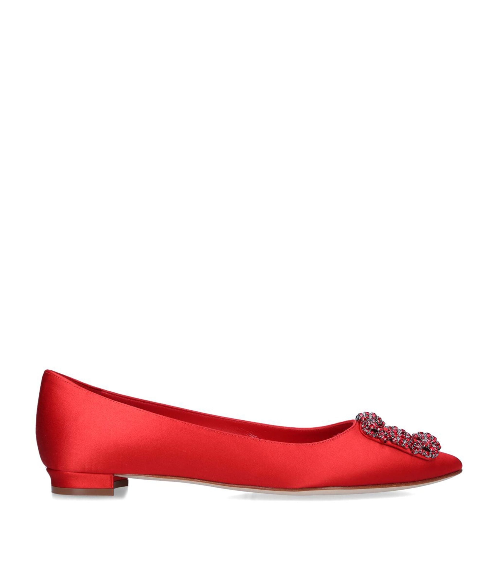 Satin Hangisi Flats GOODS Harrods   