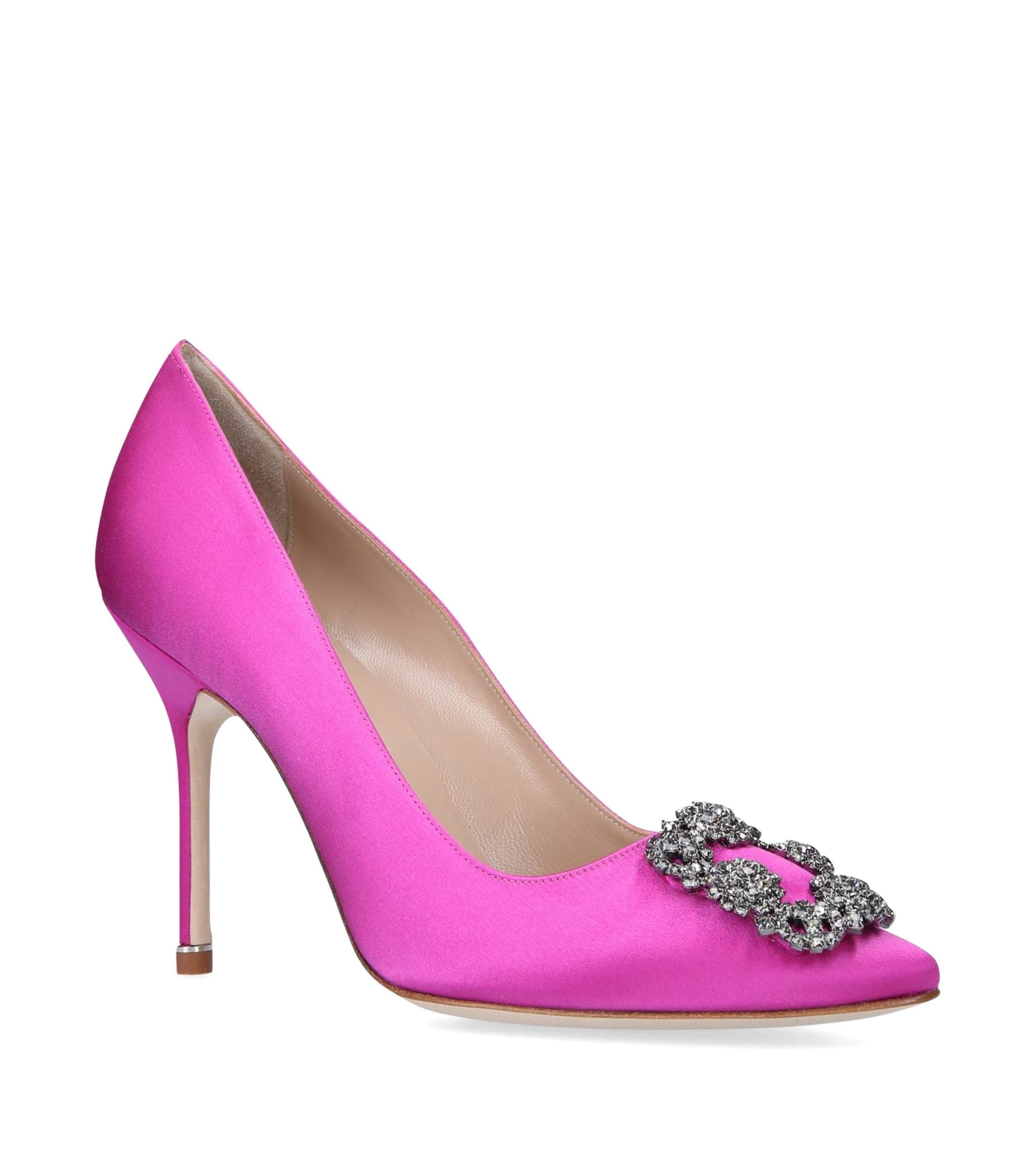 Satin Hangisi Pumps 105 GOODS Harrods   