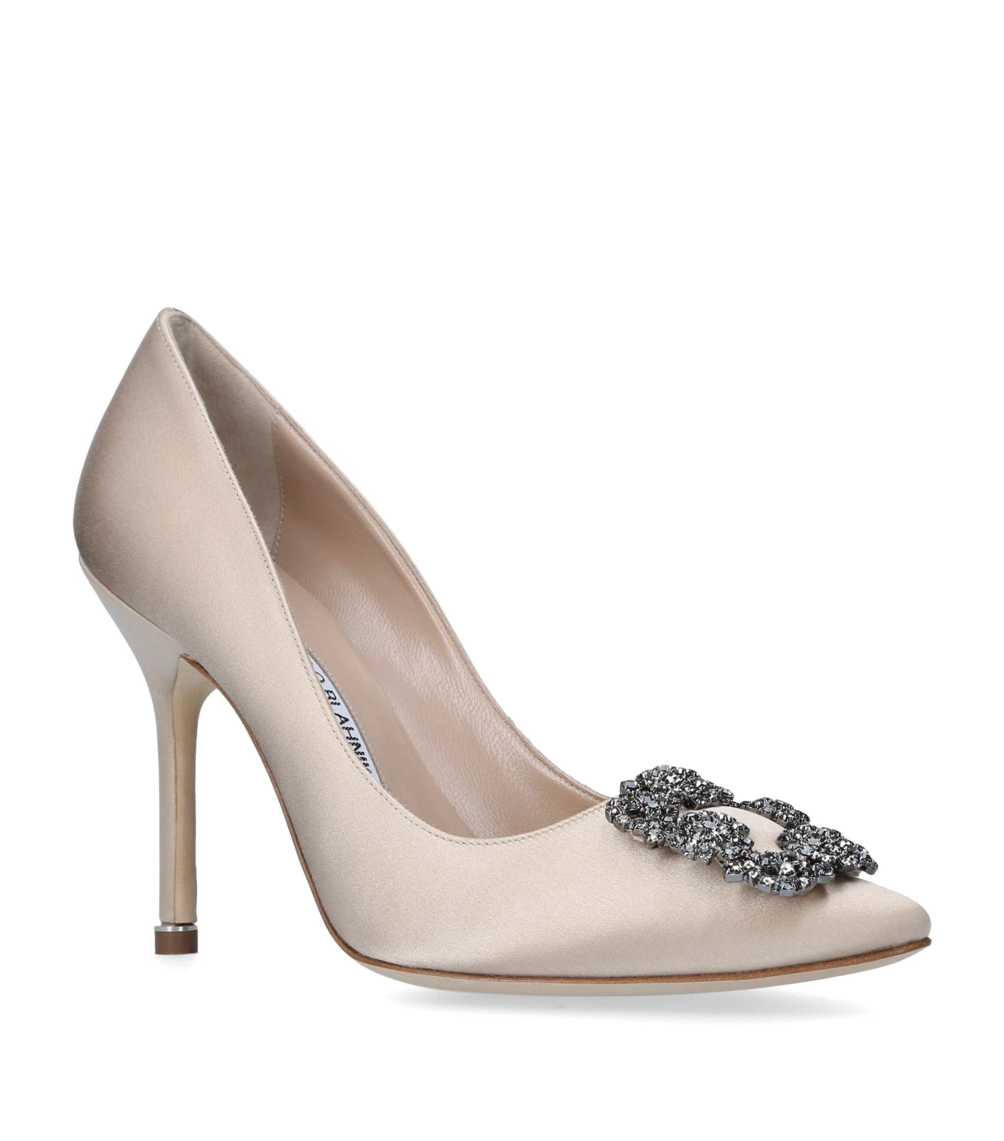 Satin Hangisi Pumps 105 GOODS Harrods   