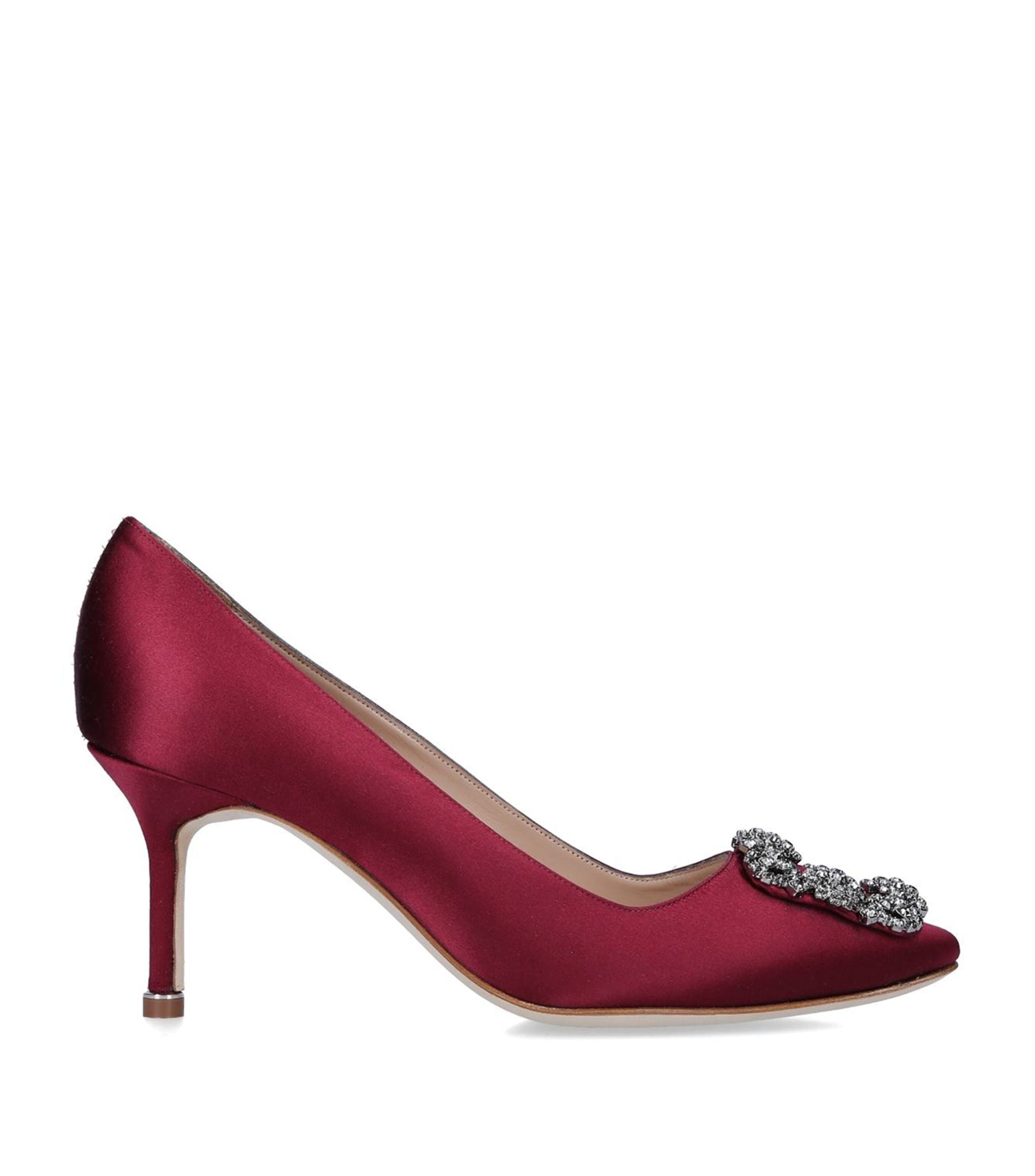 Satin Hangisi Pumps 70 GOODS Harrods   