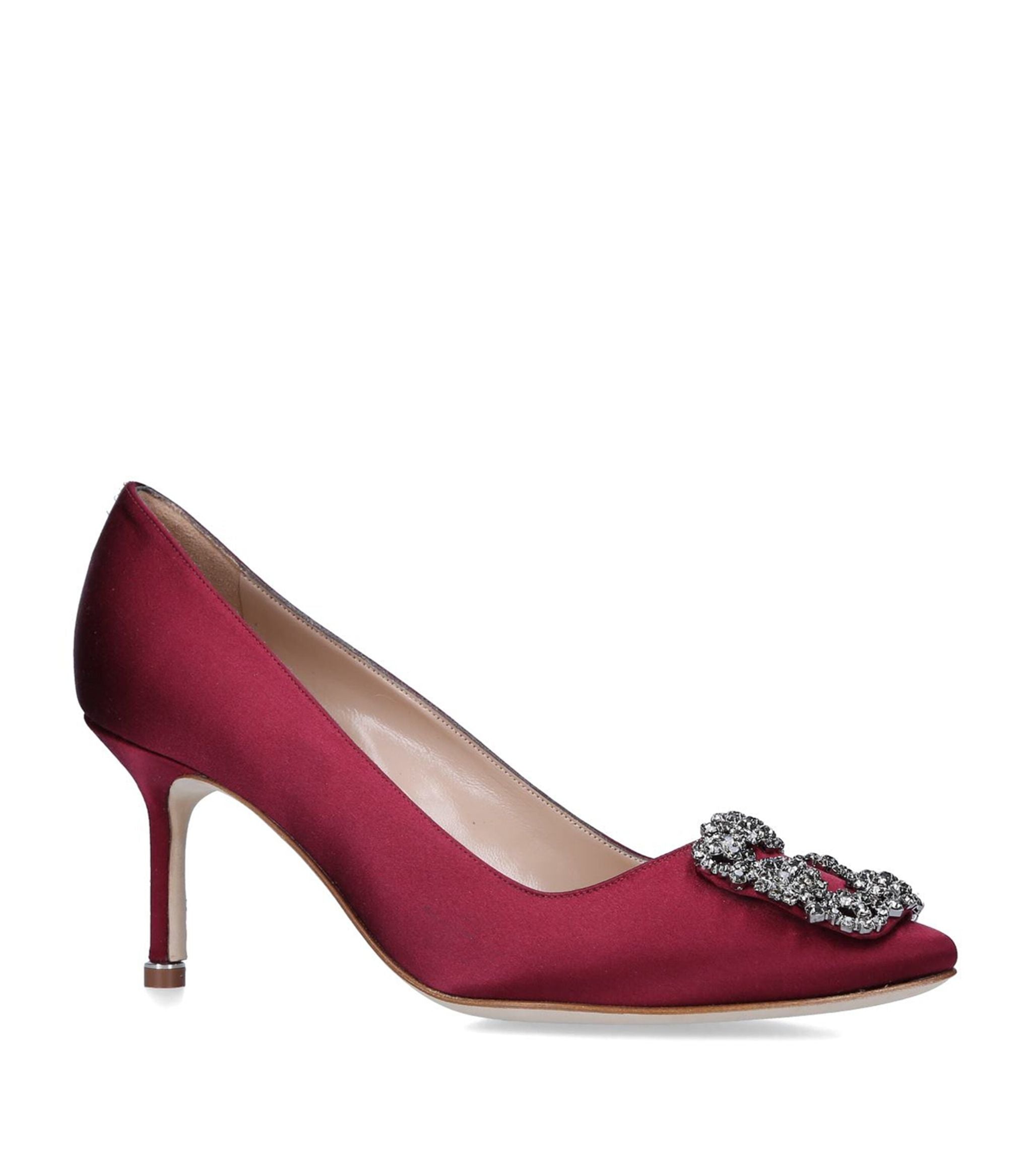 Satin Hangisi Pumps 70 GOODS Harrods   