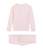 Love Heart Print Pyjama Set (2-10 Years) GOODS Harrods   