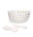 Churchill Salad Bowl With Servers (25.5cm) GOODS Harrods   