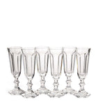 Set of 6 Dolce Vita Champagne Flutes (150ml) GOODS Harrods   