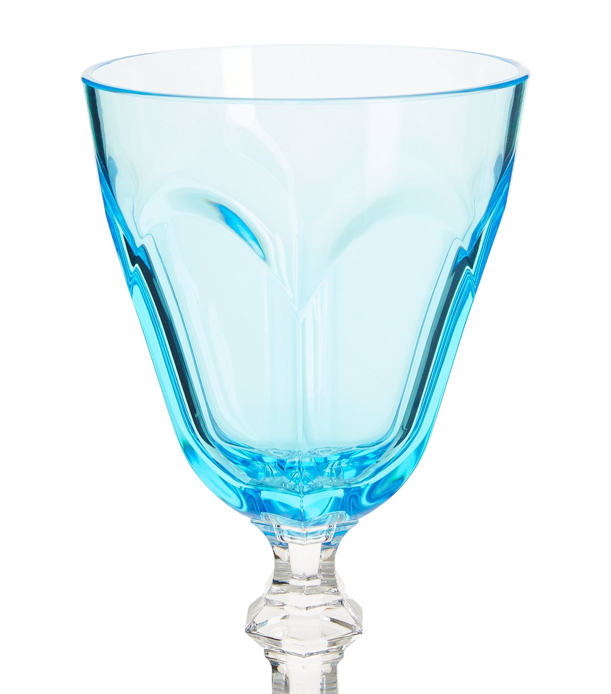 Water Glass Blue Set Of 6 250 ml
