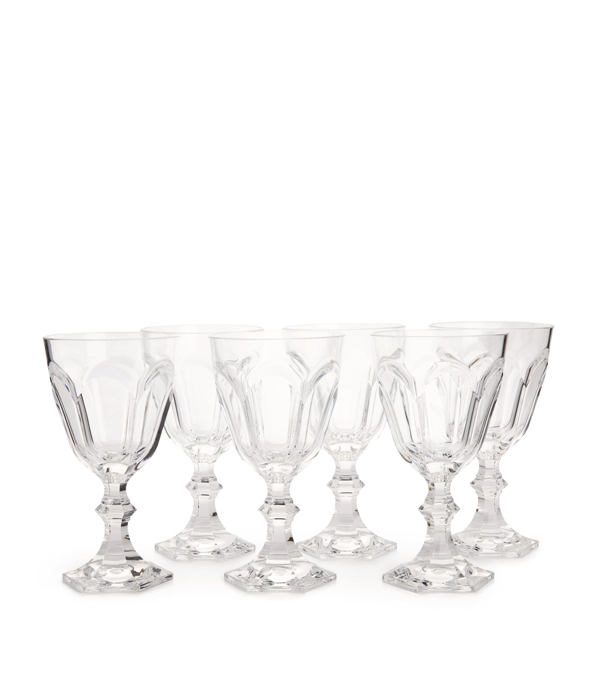 Set Of 6 Dolce Vita High Wine Glasses (250Ml) GOODS Harrods   