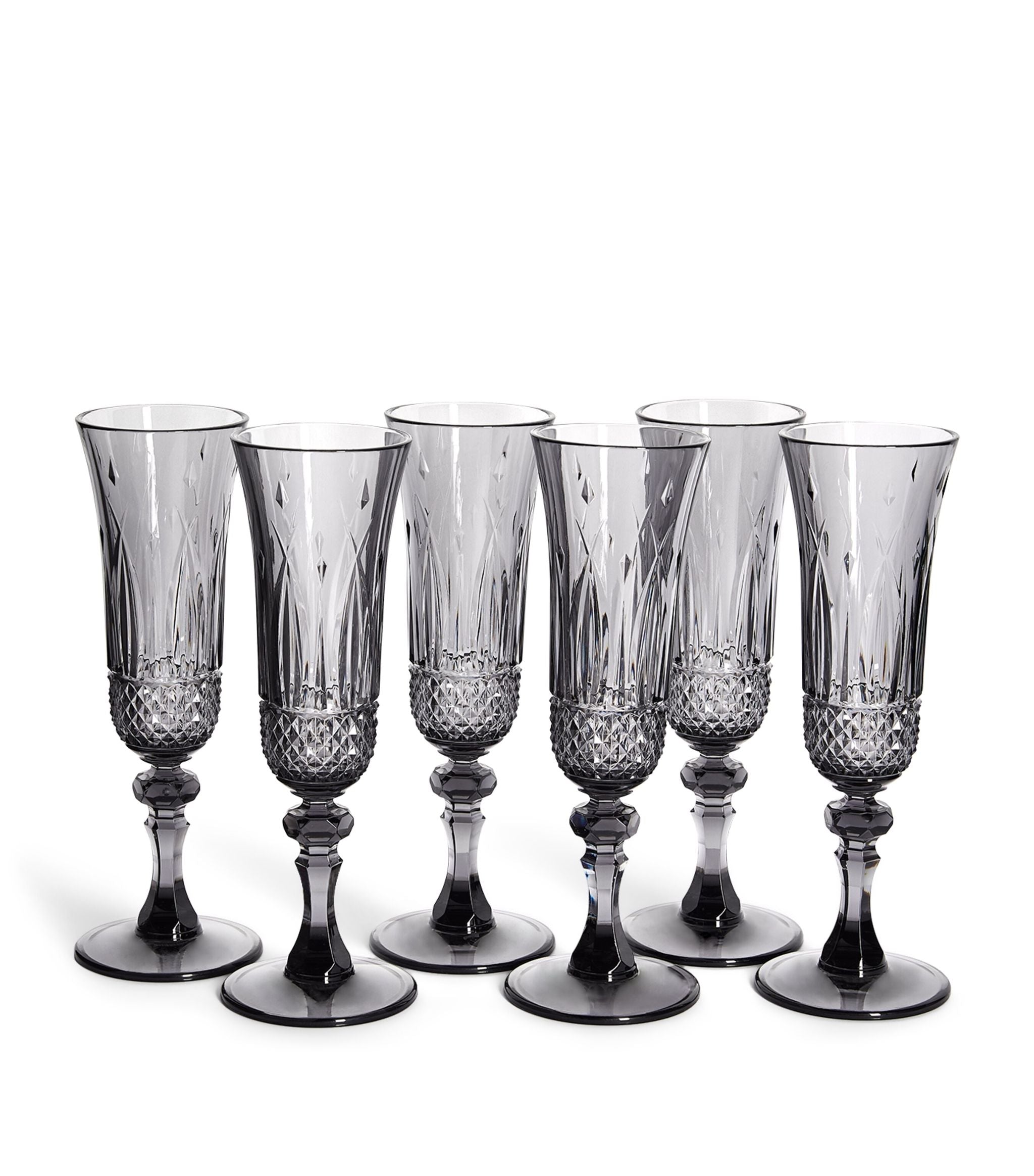 Set of 6 Nuova Italia Flutes (150ml) GOODS Harrods   