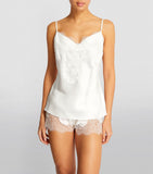 Silk Lace-Trim Baccarat Camisole GOODS Harrods   