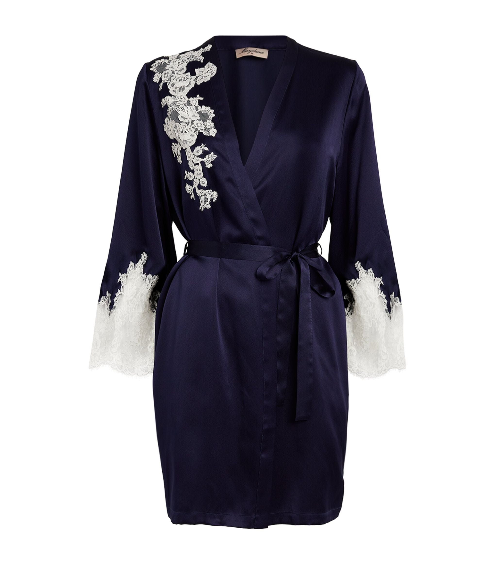 Silk Short Robe GOODS Harrods   