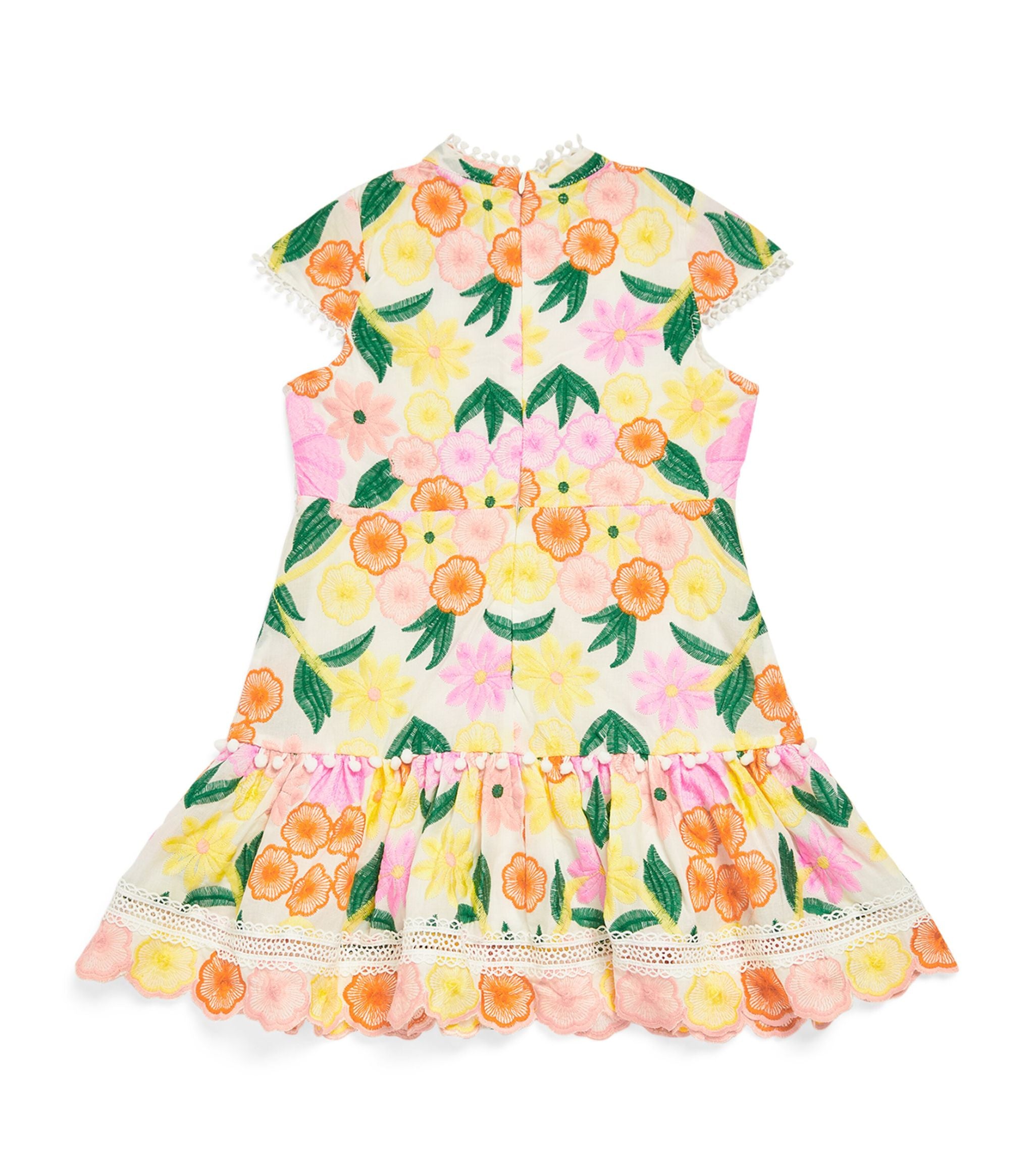 Floral Print Dress (3-15 Years) Miscellaneous Harrods   