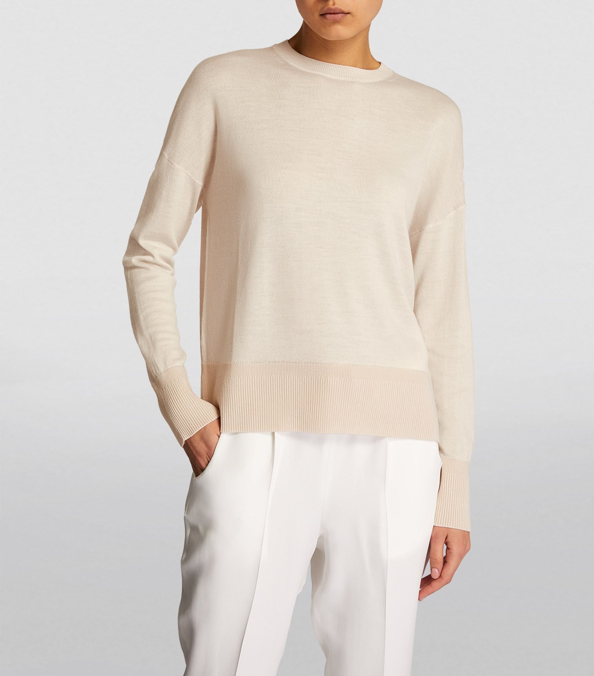 Virgin Wool Cavallo Sweater GOODS Harrods   