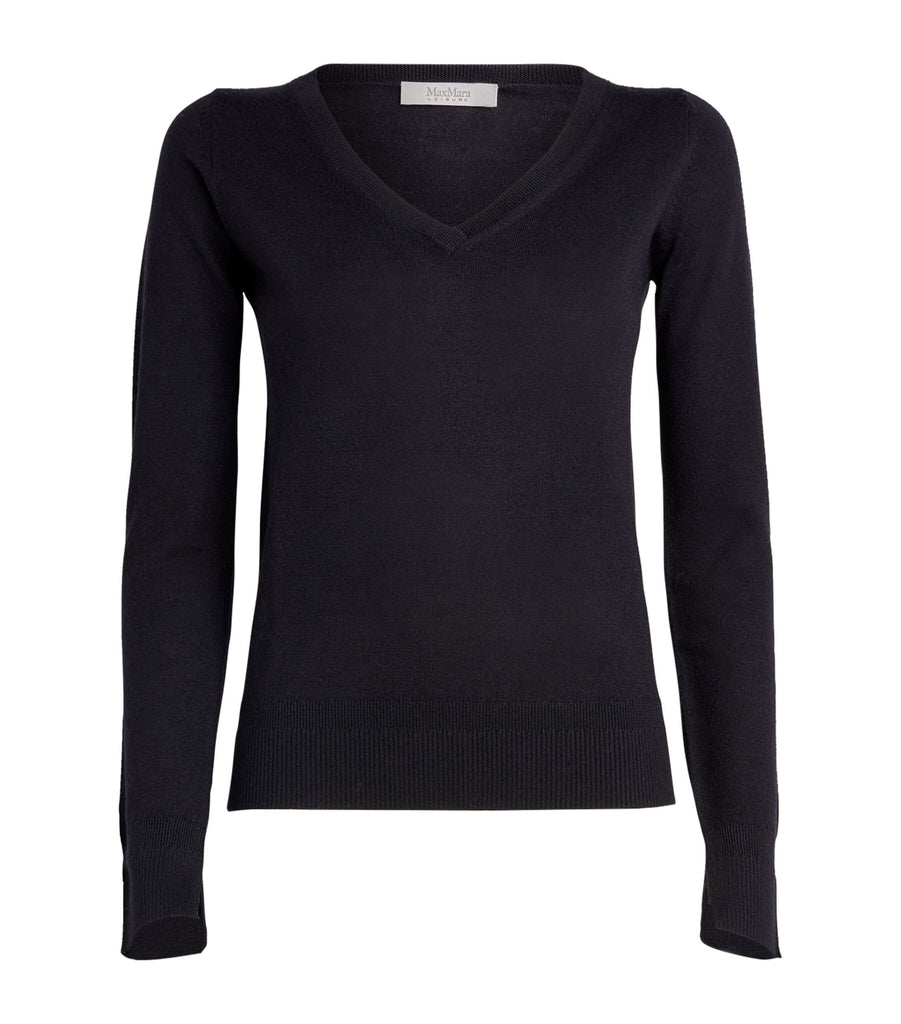 Wool V-Neck Sweater