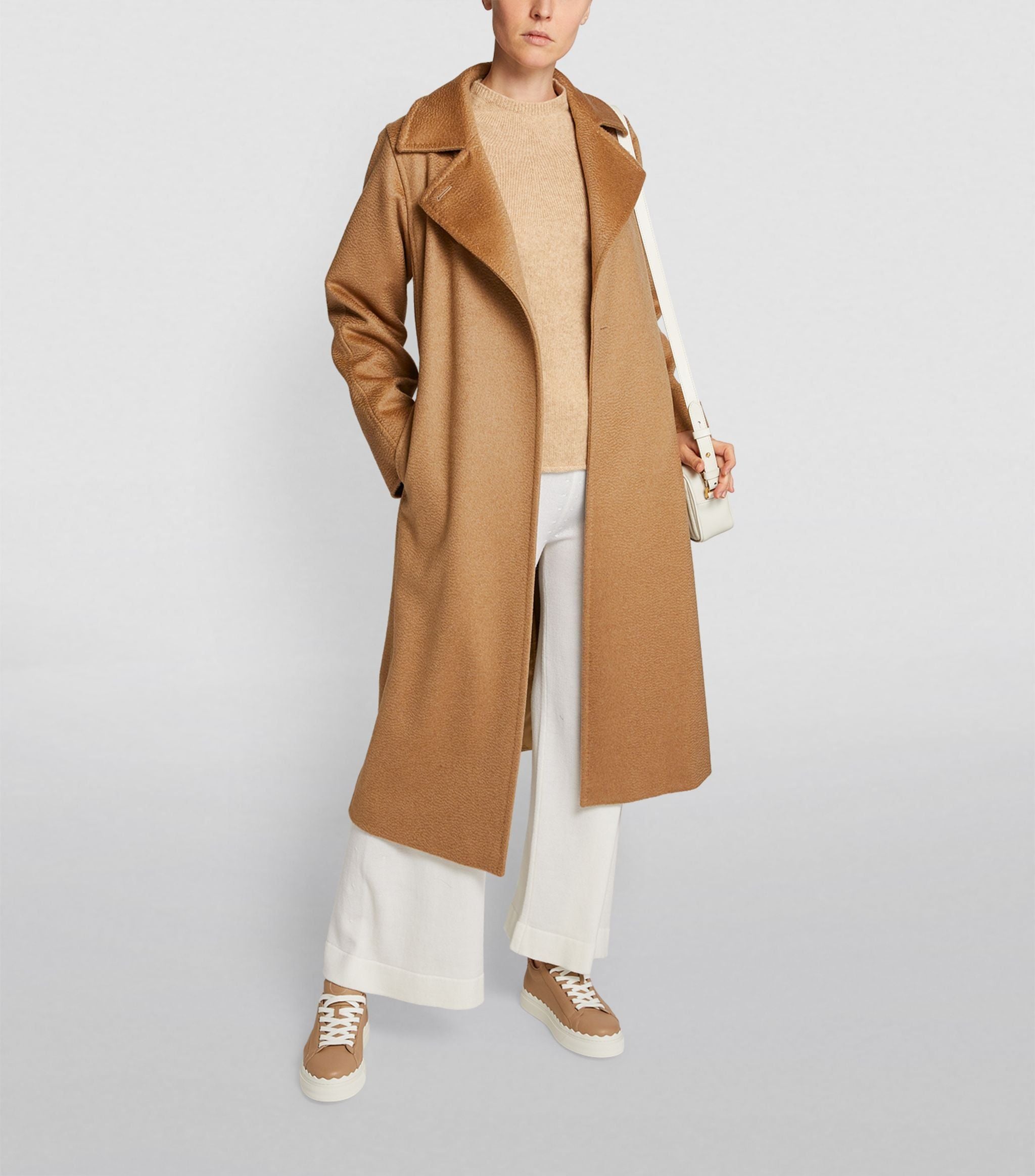 Manuela Belted Coat GOODS Harrods   