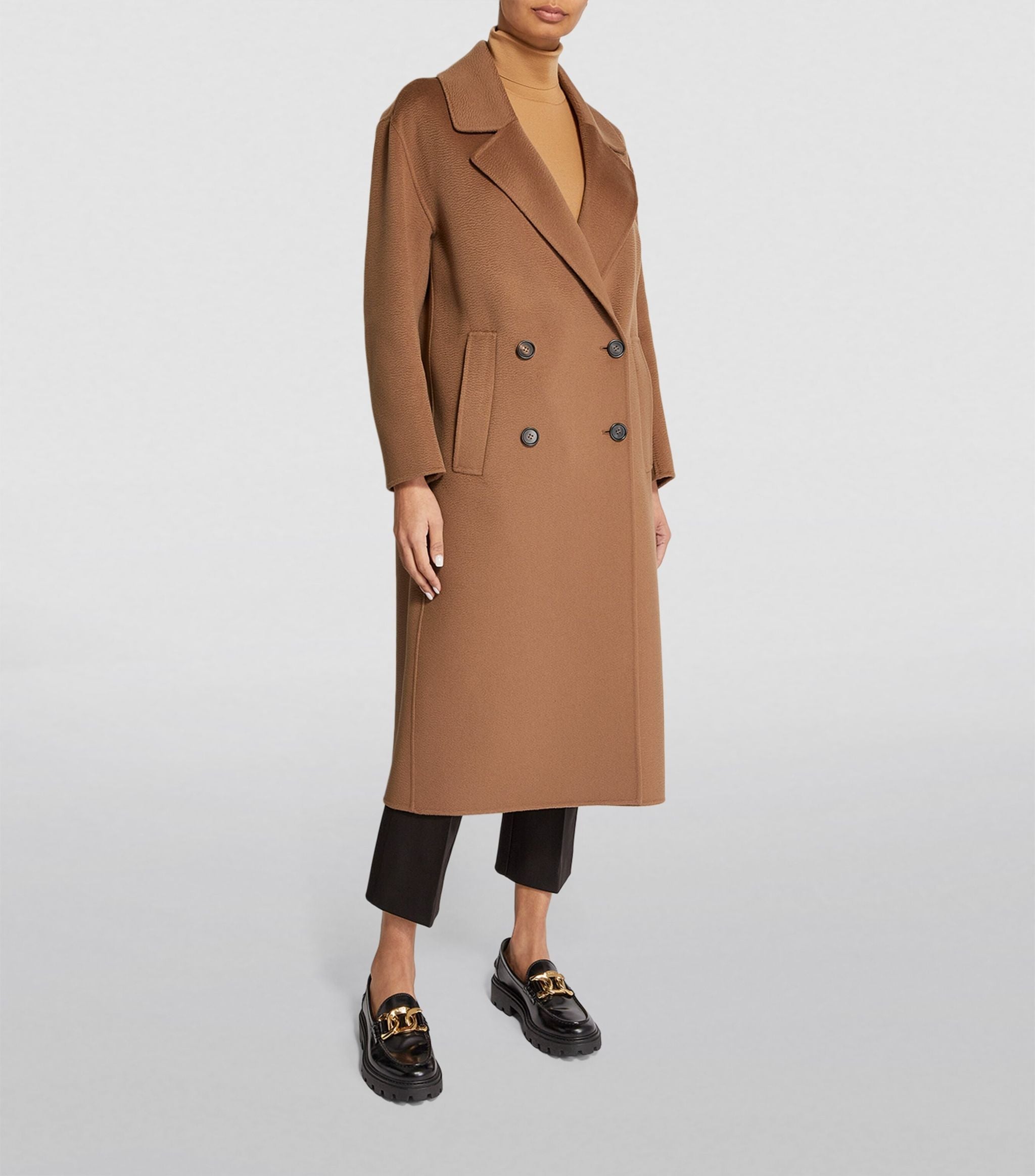 Wool-Cashmere Coat GOODS Harrods   