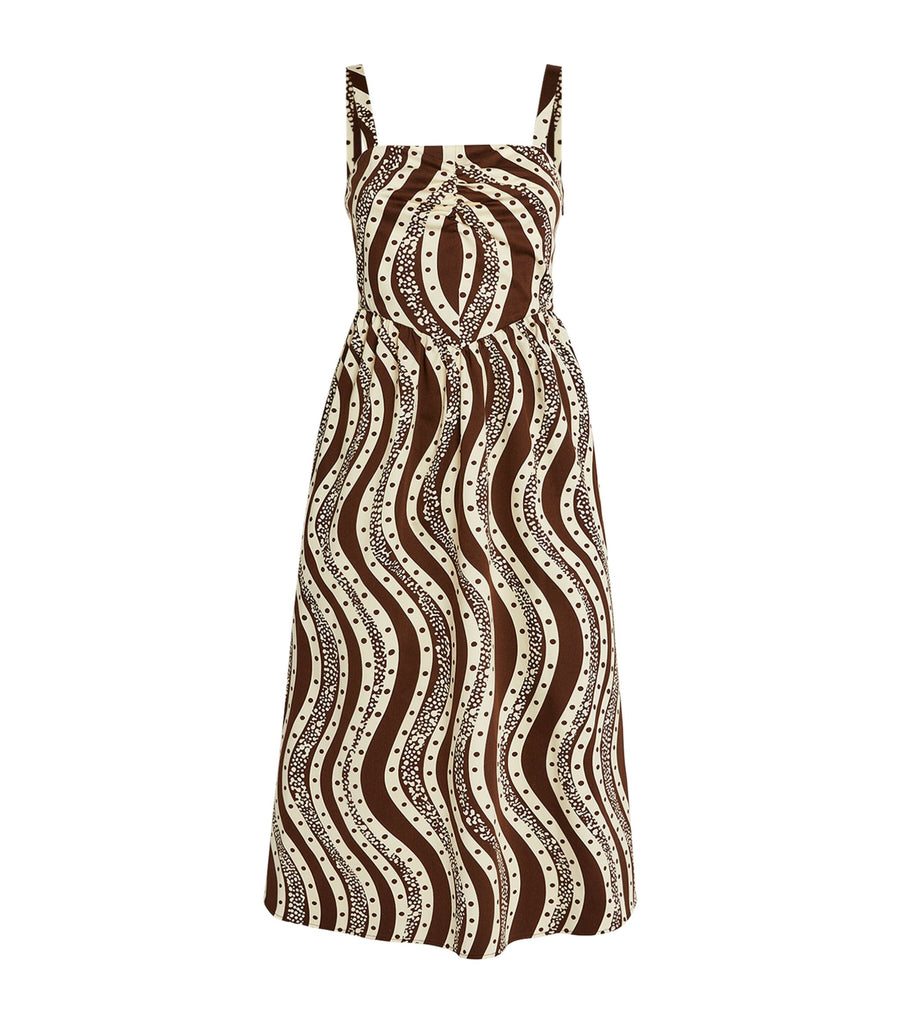 x Duro Olowu Printed Tonka Midi Dress