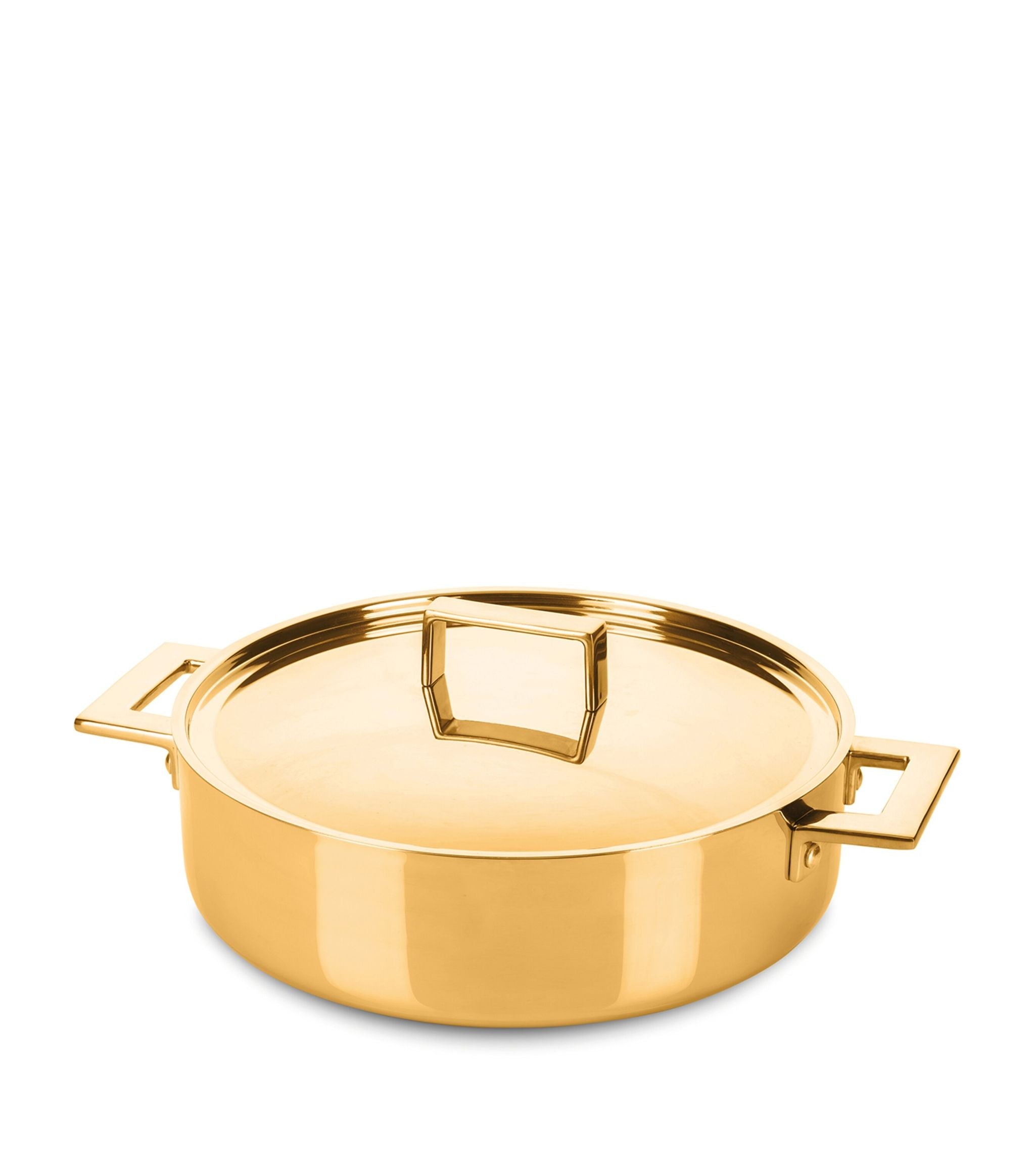 Attiva Oro Sauté Pan with Lid (24cm) GOODS Harrods   