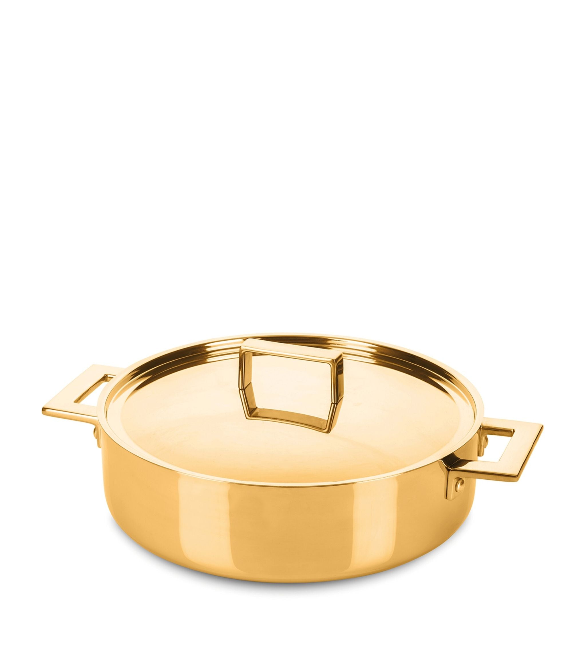 Attiva Oro Sauté Pan with Lid (28cm) GOODS Harrods   