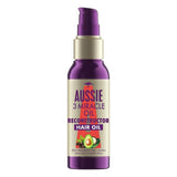 Aussie 3 Miracle Oil Reconstructor Lightweight Hair Treatment 100ml hair Sainsburys   