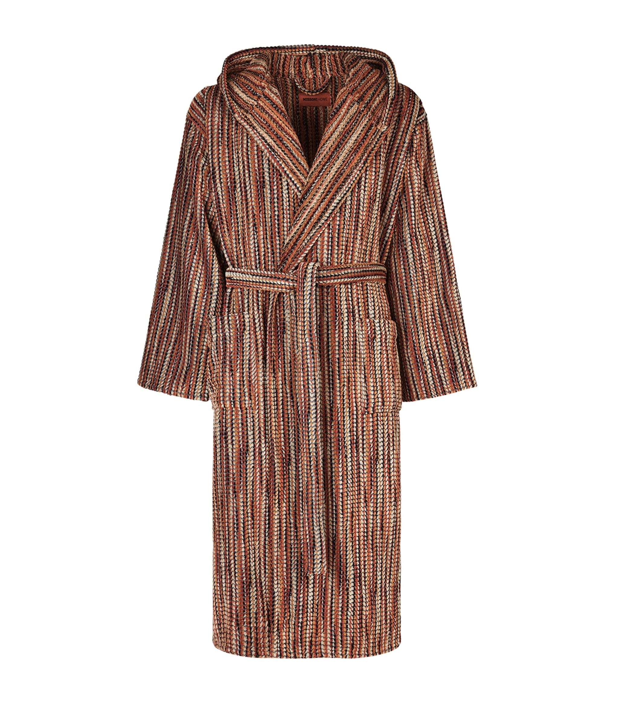 Chevron Billy Hooded Robe (Small) Miscellaneous Harrods   