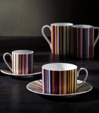 Striped Jenkins Coffee Cup and Saucer GOODS Harrods   