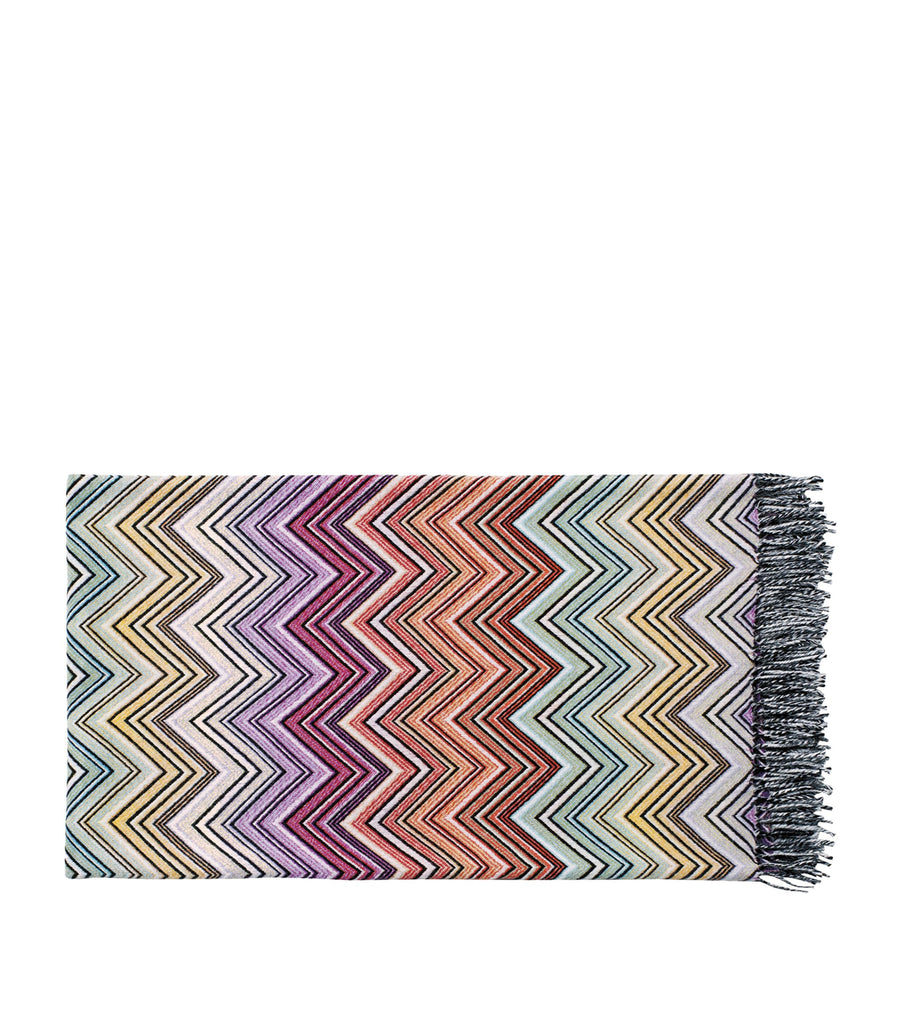 Wool-Blend Perseo Throw (130cm x 190cm)