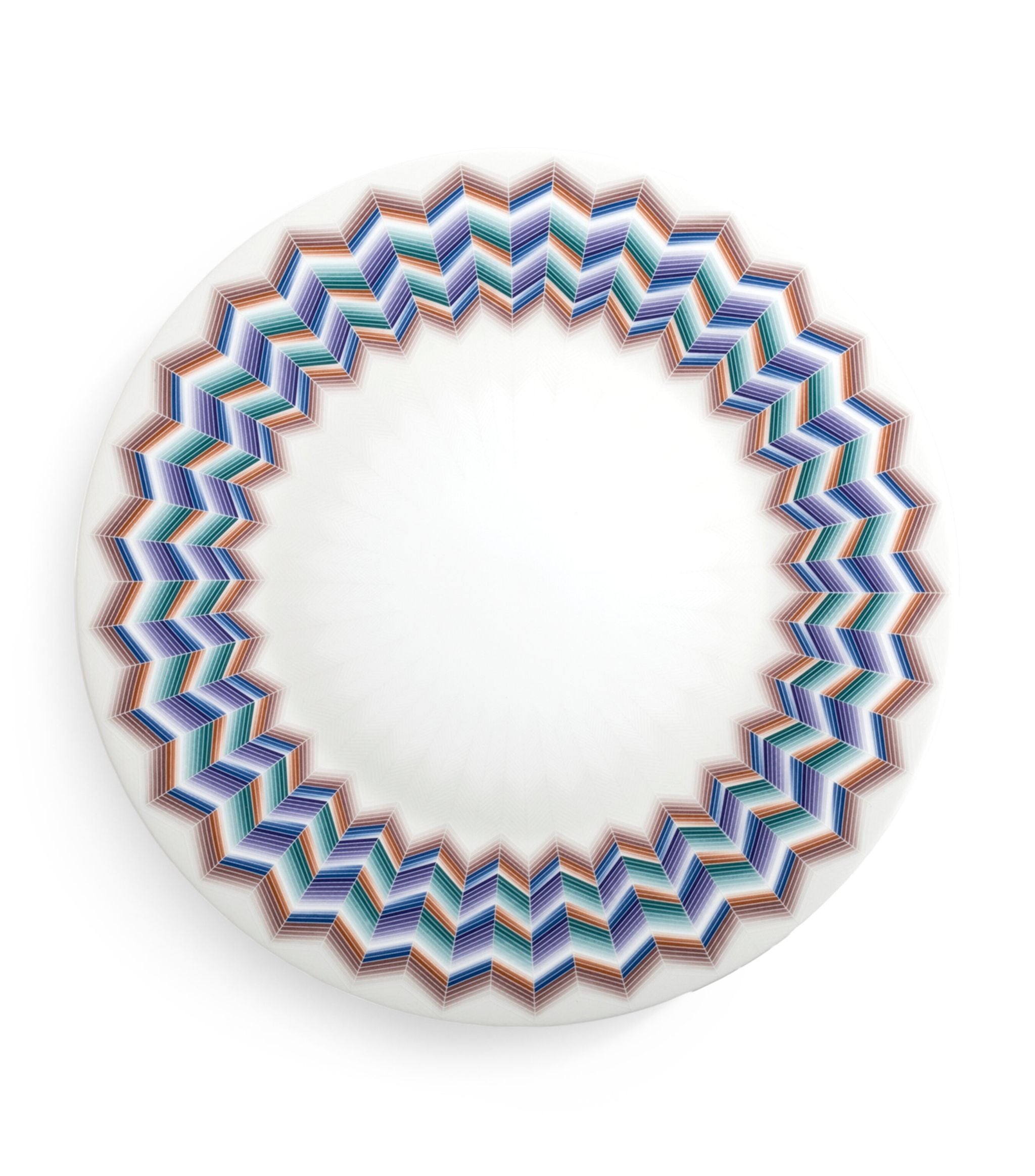 Zigzag Jarris 148 Charger Plate (32cm) GOODS Harrods   