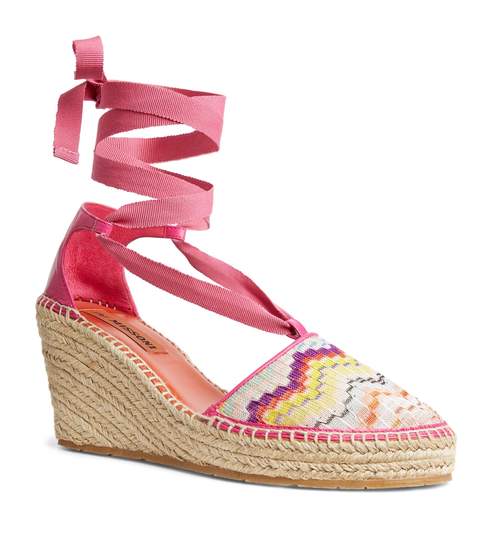 Wedge Espadrille Sandals 40 Miscellaneous Harrods   