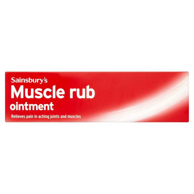 Sainsbury's Muscle Rub Ointment 40g PERSONAL CARE Sainsburys   