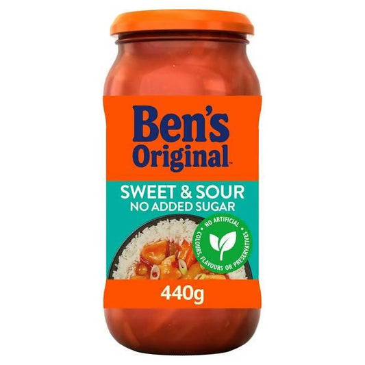 Bens Original Sweet and Sour No Added Sugar Sauce 440g - McGrocer