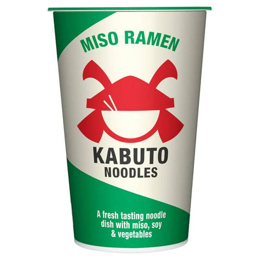 Kabuto Noodles Miso Ramen Soup 85g Instant snack & meals Sainsburys   