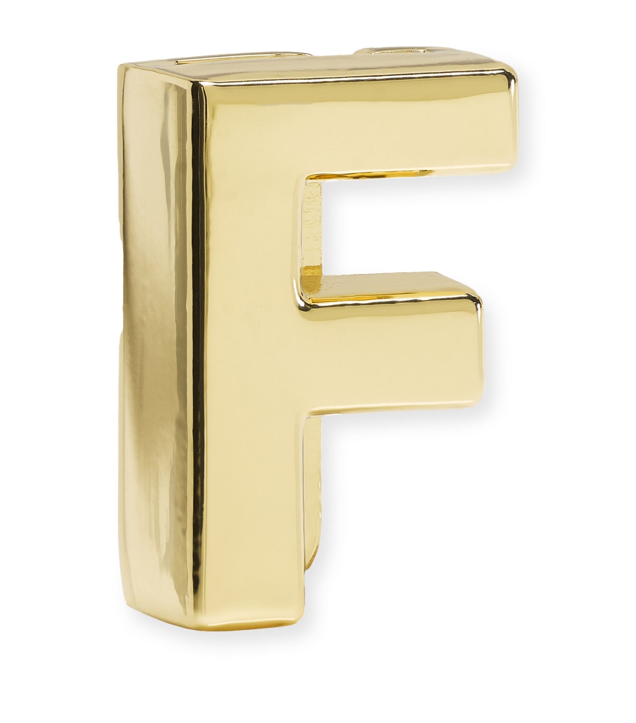 Gold-Plated F Notebook Charm GOODS Harrods   