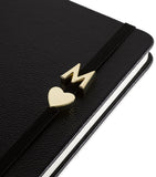 Gold-Plated Heart Notebook Charm GOODS Harrods   