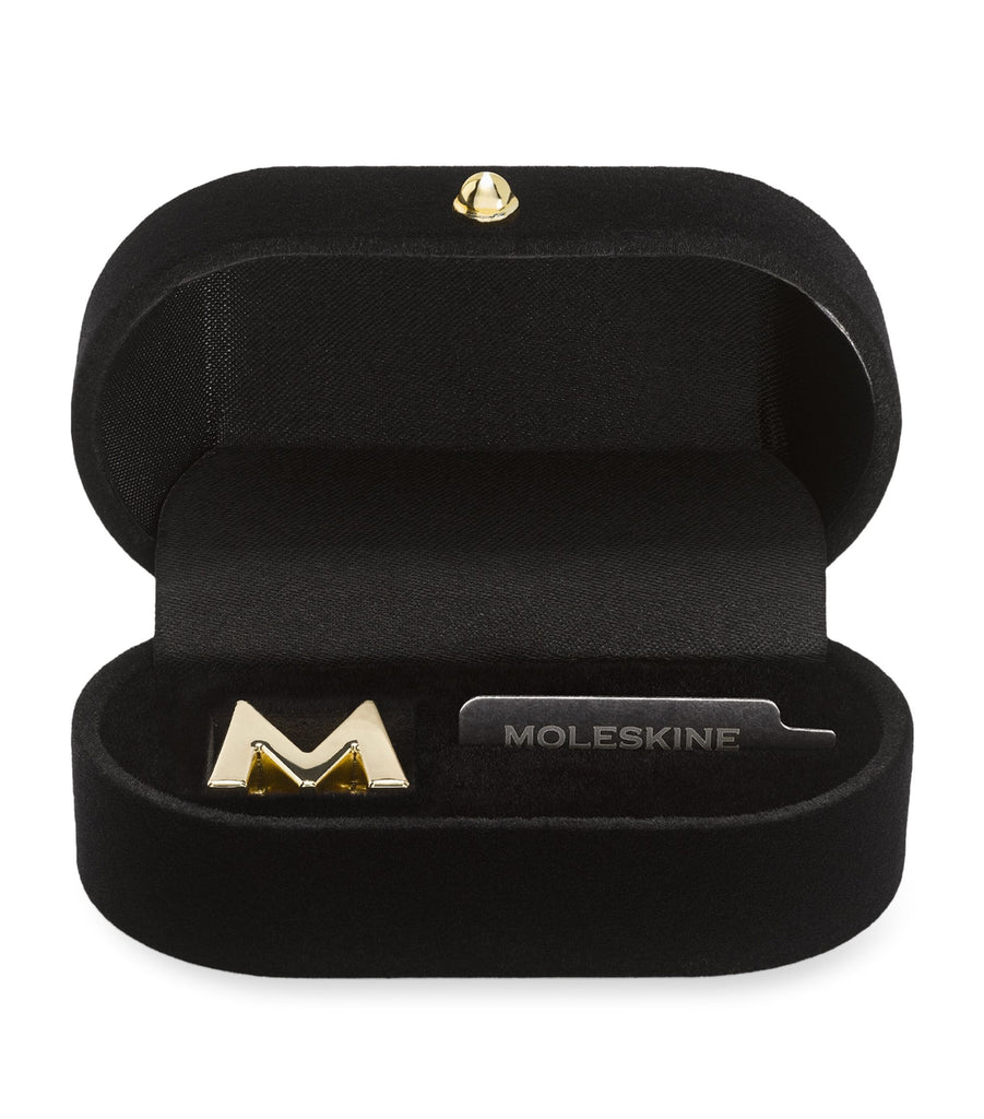 Gold-Plated M Notebook Charm