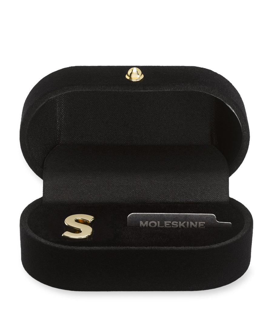 Gold-Plated S Notebook Charm