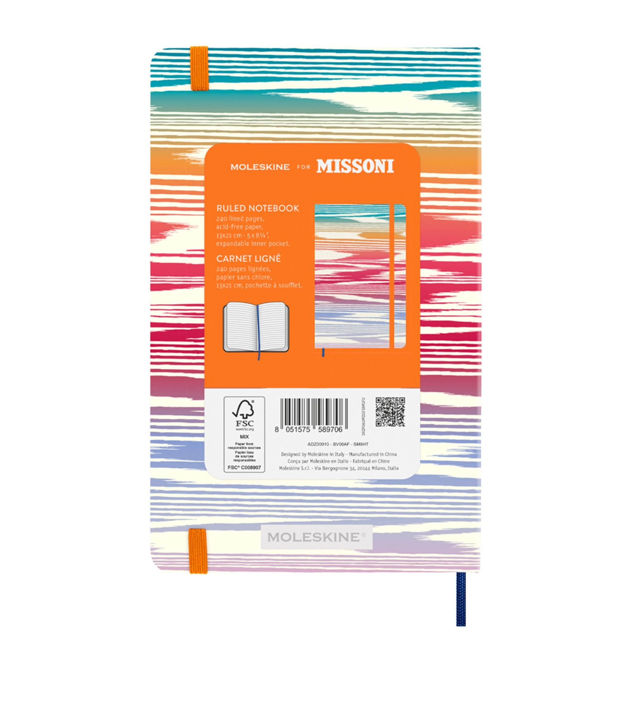 x Missoni Printed Notebook GOODS Harrods   